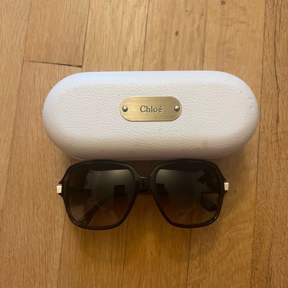 Chloé Brown Sunglasses - Picture 4 of 5